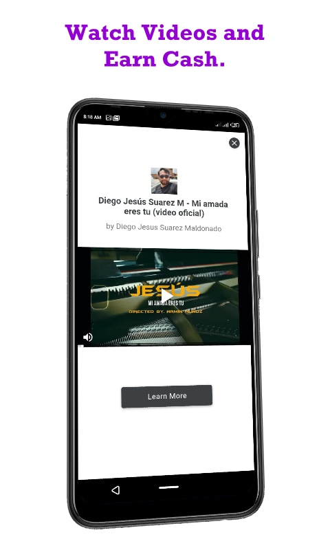 Android application AdMoney screenshot