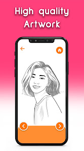 Screenshot 3 How to Draw Kpop itzy Drawing android