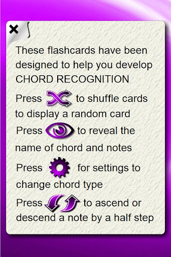 Mandolin Chords Flash Cards