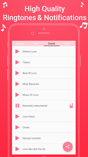 Romantic Ringtones Screen 2