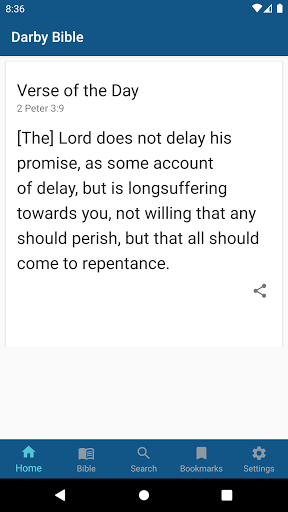 Darby Bible Translation Screen 2