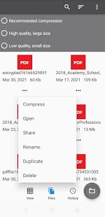 PDF Small - Compress PDF Screenshot