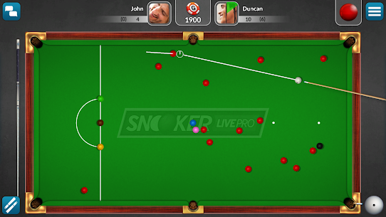 Snooker Live Pro & Six-red MOD APK (MOD MENU) 5