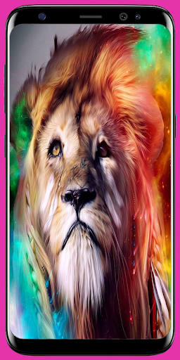 Neon Animal Wallpaper Full HD