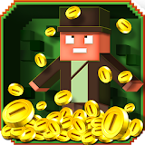 Blocky Dozer - Mine Coin Game icon