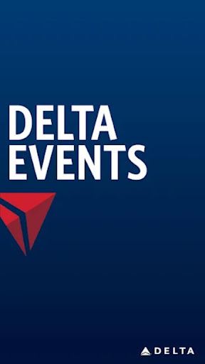 Android application Delta Events screenshort
