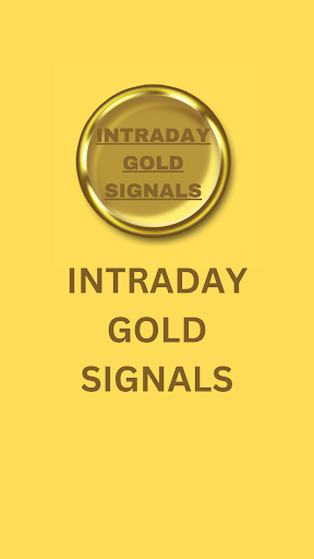 Android application Intraday Gold Signals screenshort