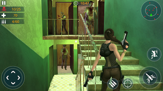Zombie Shooting Games 1.11 APK + Mod (Unlimited money) for Android