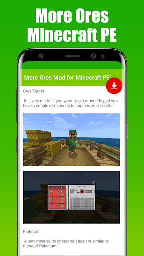 More Ores Mod for Minecraft PE Screen 2