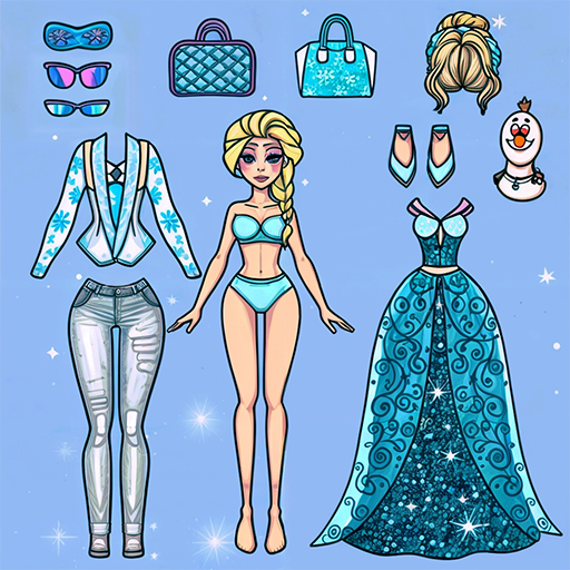Chibi Dolls Dress Up Games logo