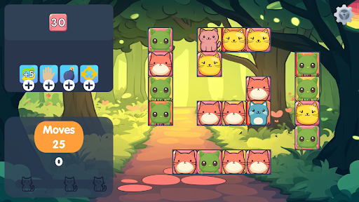 Cat in a pot match 3