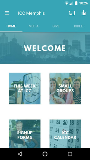 Android application Island Community Church screenshort