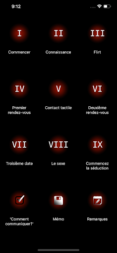 Aperçu de l'application