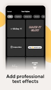 Mojo: Reels and Video Captions (UNLOCKED) 2.48.4 Apk 3