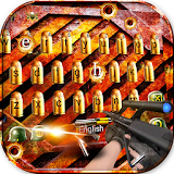 Theme Gun and bullet Keyboard icon