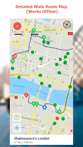Varna Map and Walks Screenshot 3 - AppWisp.com