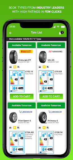 TQT Tyre Centre Screen 3