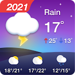 Cover Image of Скачать Прогноз погоды - точная местная погода и виджет 1.0.8 APK
