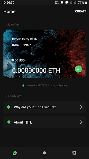 TBTL Cloud Wallet Screenshot 1 - AppWisp.com