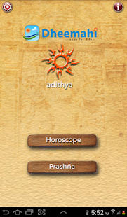 Adithya: Astrology Tangkapan layar