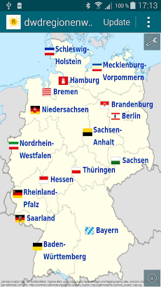 DWD RegionenWetter Deutschlandのおすすめ画像1