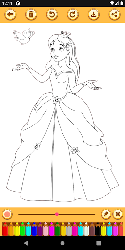 Download Download Beautiful Princess Coloring Book Android App Updated 2021