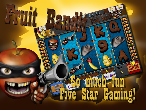 Android application Fruit Bandit Slot Machine Game screenshort