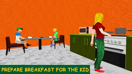 Single Mom Sim Virtual Game