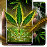 Gold Weed Keyboard 🌴 icon