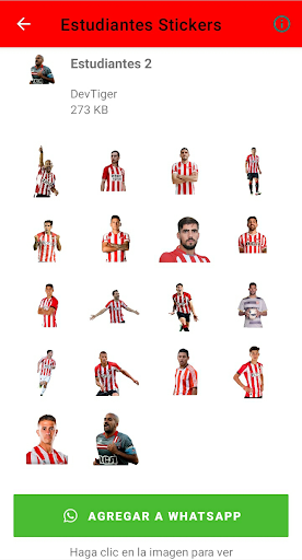 Club Estudiantes Stickers Screen 2