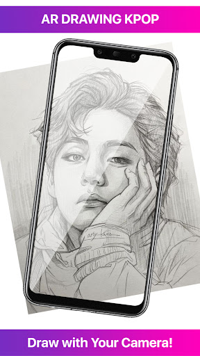 AR Drawing Kpop Screenshot 2 - AppWisp.com