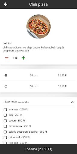 Pizza Pizza Ózd Screenshot 3 - AppWisp.com