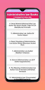 Administrative law Books