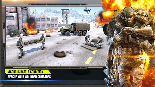 Android application Military Truck Simulator Games screenshort