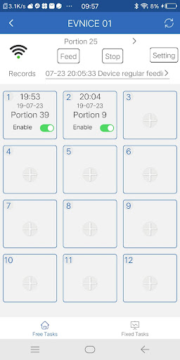 EVNICE AUTO FEEDER Screen 3