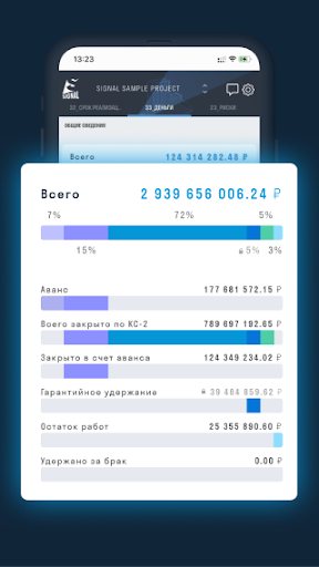 DASHBOARD SGNL Screen 2
