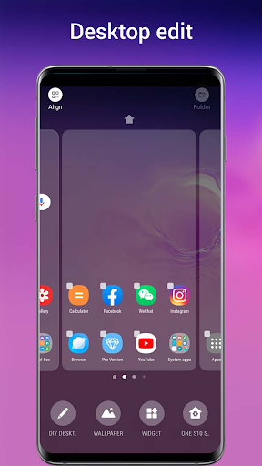 One S10 Launcher – S10 Launcher style UI, feature Mod Apk 7.6 poster-5