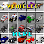 Cover Image of Descargar MCPE Vehículos Coches Mod  APK