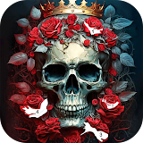 Skull Color, Color by Number icon