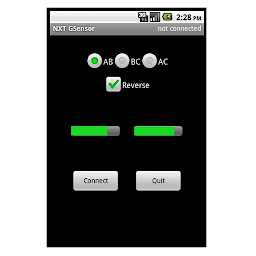 Obrázek ikony NXT GSensor Remote