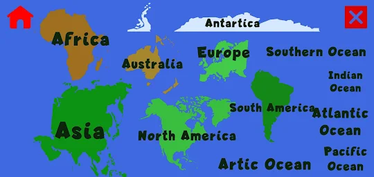 Learn: World Map