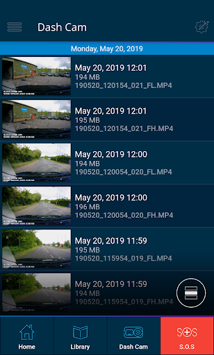 MyNextbase Connect Screen 2