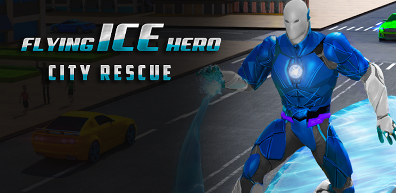 Flying Police Robot Snow Storm Hero: Crime City