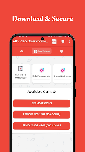 S Plus: All Video Downloader Screen 3