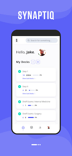 Android application Synaptiq screenshort