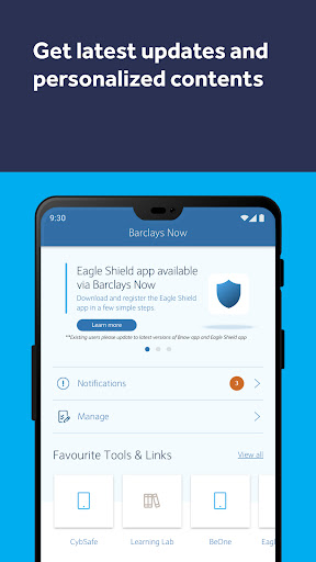 Android application BarclaysNow screenshort