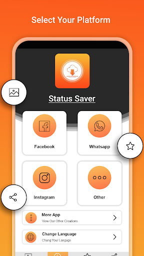 All In One Status saver Screen 2