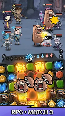 Game screenshot Match Battle：Heroes Rise hack