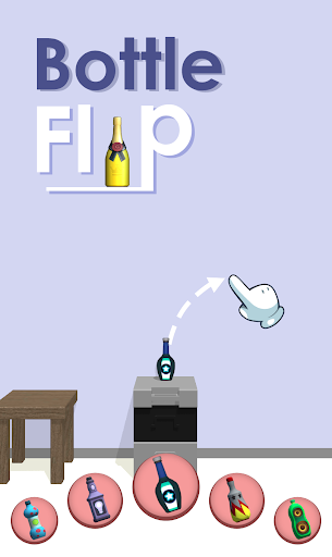 Android application Bottle Flip 3D: Tap and Jump screenshort