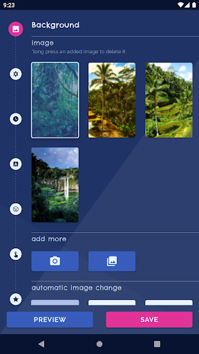 Android application Palm Jungle Live Wallpaper screenshort